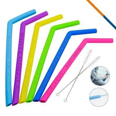 Sunny Silicone Straw