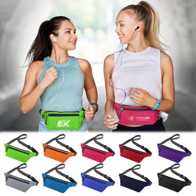 3 Zippered Fanny Pack