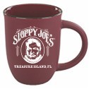 14 Oz. Maroon Matte Salem Kettle Mug