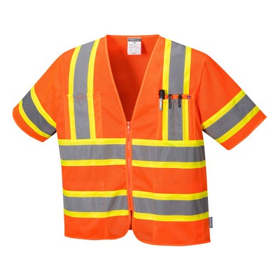 Augusta Hi-Vis Contrast Executive Vest S/S