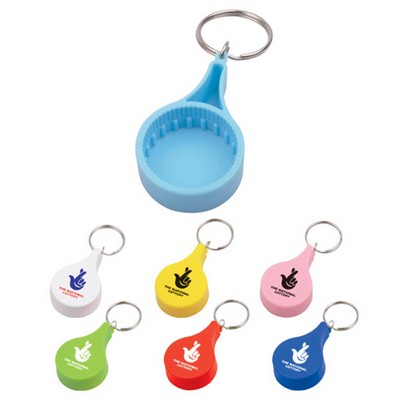 Bottle Cap Grip Opener w/Key Holder