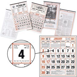 Almanac Calendar w/Historical Weather Chart (After 5/1)