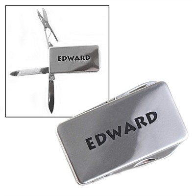 Engraved 3-Tool Stainless Money Clip