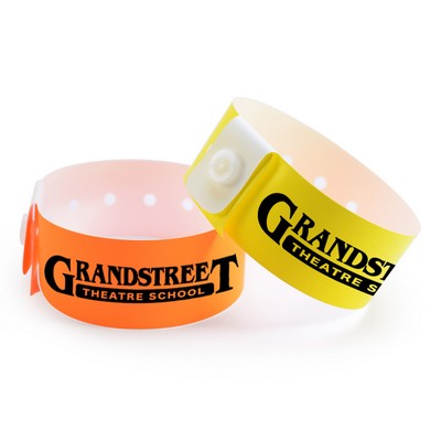 Custom Plastic Wristbands PS-8070-09-Full Color