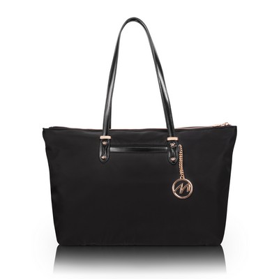 URBANISTA | 15" Black Nylon Laptop Tote | McKleinUSA