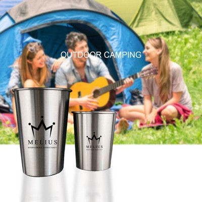 8 Oz. Stainless Steel Beer Cups