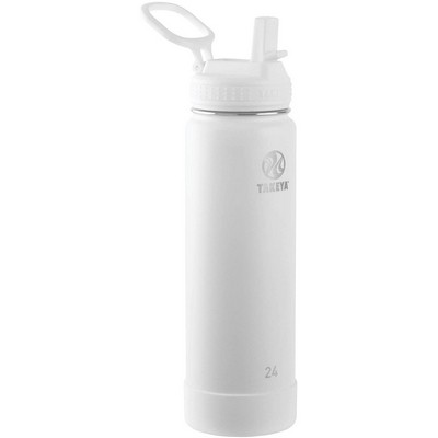 24 oz Takeya Actives Water Bottle w/Straw Lid