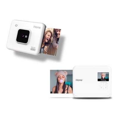 iHome 3"x3" Photo Instant Print 2-in-1 Camera