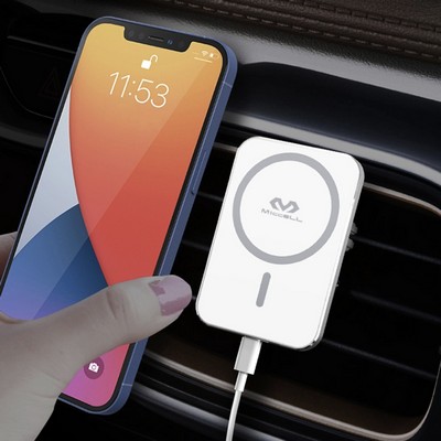 Magsafe Wireless Magnetic Car Mount Charger Qi 15W