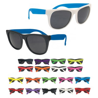 Two-tone Color Sunglasses