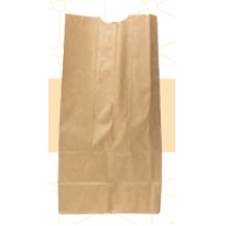 4 Lb Kraft Grocery Bag