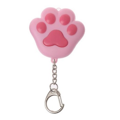 Pet Paw LED Sound Keychain