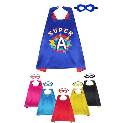 Super Hero Cape with Eye Mask