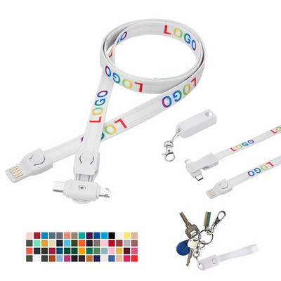 3-in-1 lanyard Charging Cable