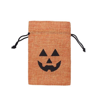 Halloween Linen Gift Bag