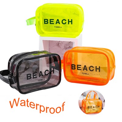 Portable Clear Waterproof Makeup Bag