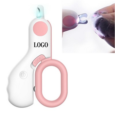 Pet Nail Clipper with LED Light