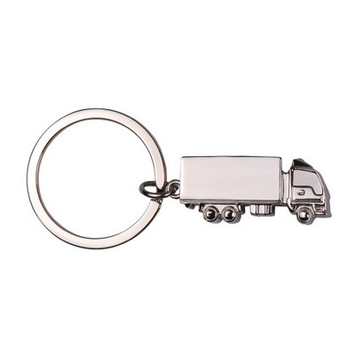 Truck Metal Keychain