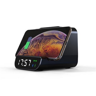 Wireless Charging Speaker and Alarm Clock