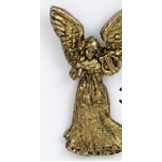 Right Facing Angel Stock Casting Lapel Pin