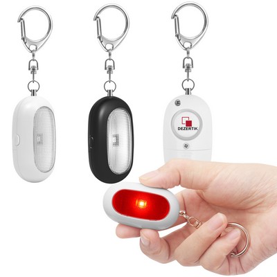 Safety Alarm Keychain w/ LED