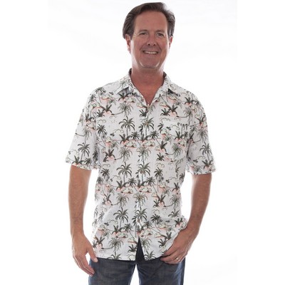 Short Sleeve Palm Tree Shirt