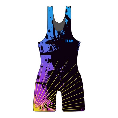 Various Sportswear Sublimated Wrestling Singlet For Men