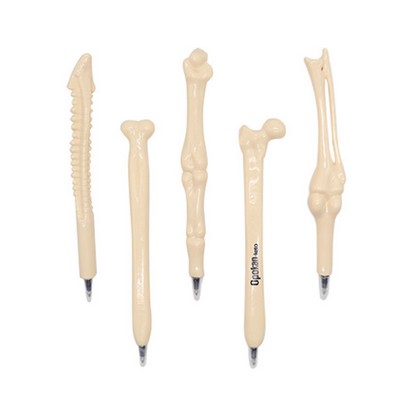 Bone Shaped Five Styles Ball Pen