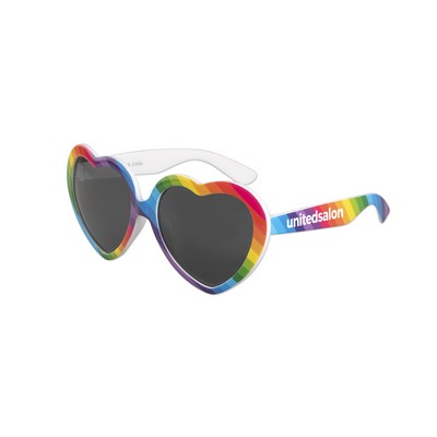 Heart Shaped Pride Sunglasses