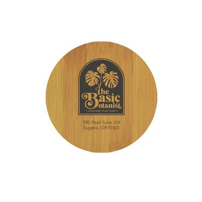 Round Table Saver Bamboo Coaster