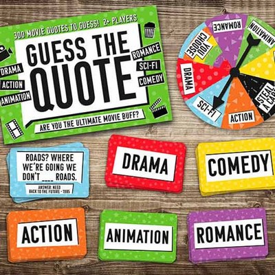 Guess The Quote Board Game