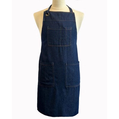 5-Pocket AL5B Recycled Cotton Denim Apron