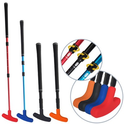 Telescopic Rubber Head Golf Putter