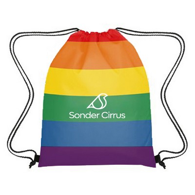 Rainbow Drawstring Bag