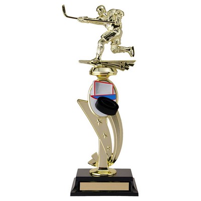 3D Sport Riser, Award Trophy, 1"