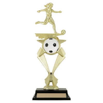 Ascent Soccer - Riser, Award Trophy, 1"