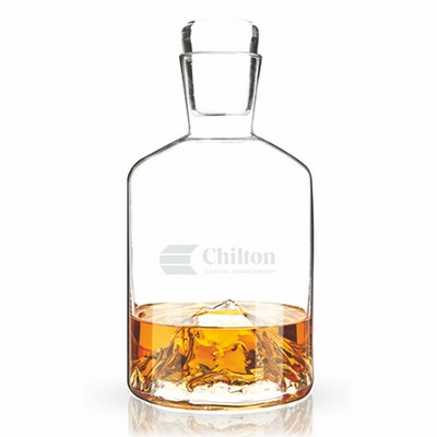 Mountain Crystal Liquor Decanter by Viski®