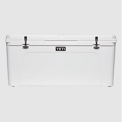 White YETI Tundra 160 Hard Cooler