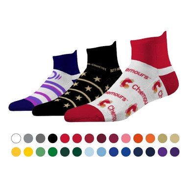 Saver Woven Quarter Sock