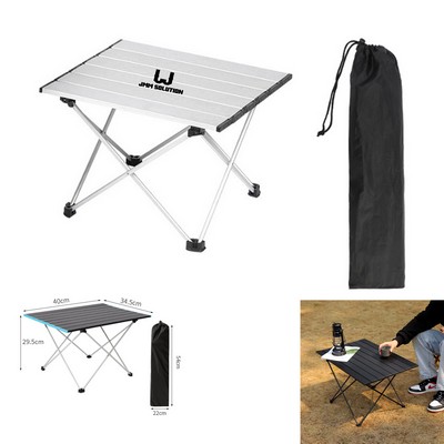 Portable Folding Table With Carry Bag