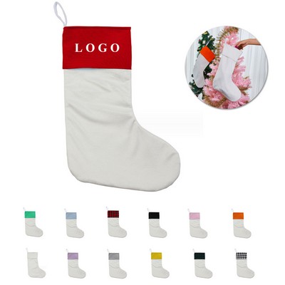 Crystal Velvet Christmas Stocking