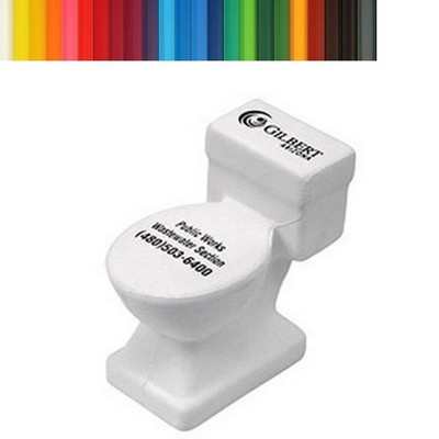 Wacky Toilet Shape Stress Ball