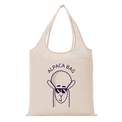 Canvas Shopper Bag - 1 color (16"x15")