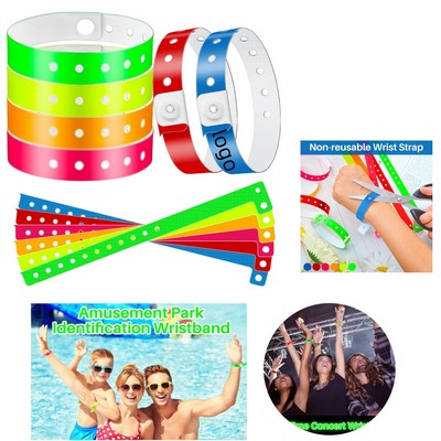 Vinyl Wristband Plastic Event Wristband