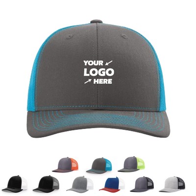 Two Color Mesh Trucker Cap