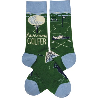 Awesome Golfer Socks