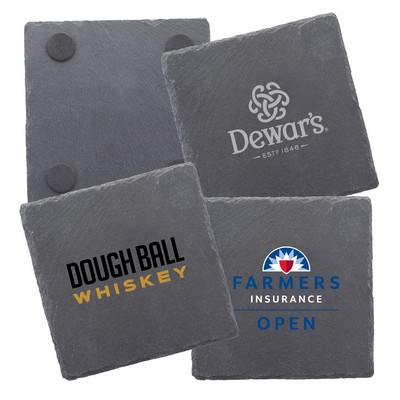 New Slate Square Coasters