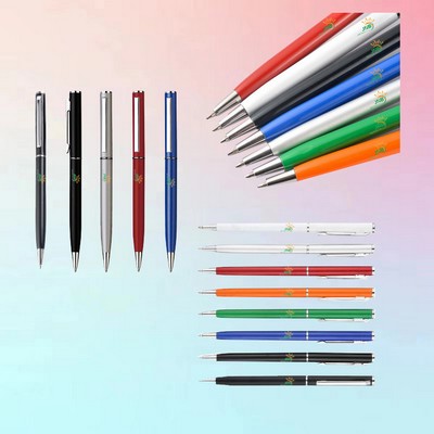 Sleek Metal Twist Ballpoint Pen