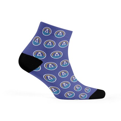 Ankle Dress Socks Full Color Sublimated