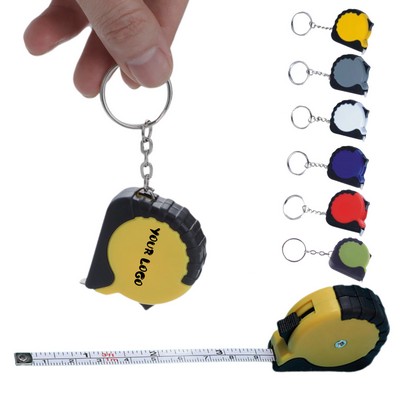 1M/3Ft Mini Tape Measure Keychain